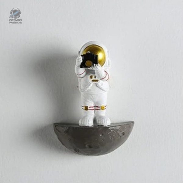 Accessoires muraux inspirés de l'espace : astronaute