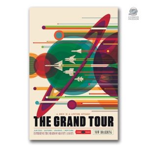 Poster Vintage Grand Tour Spatial