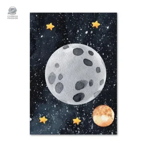 Poster de Lune pour Enfant