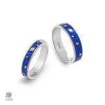 Bague Saturne étoilée en bijou astronomie élégant