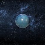 Balles colorées illustrant l'univers spatial
