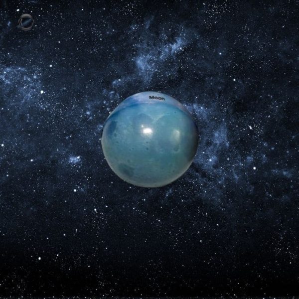 Balles colorées illustrant l'univers spatial