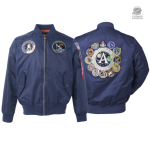 Blouson NASA Apollo, style inspiré des missions spatiales