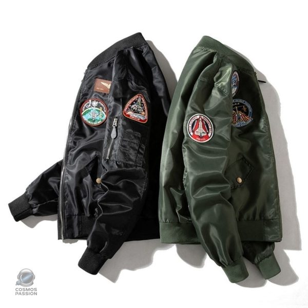 Veste kaki tendance, esprit NASA pour les fans d'espace