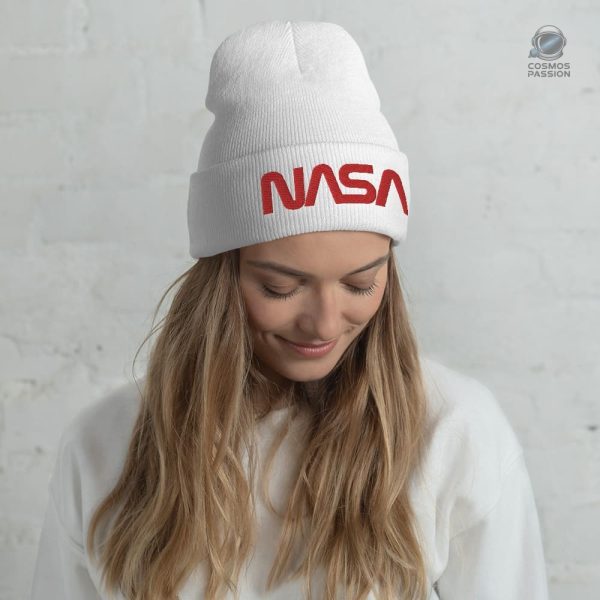 Vêtement tendance NASA, bonnet avec logo distinctif