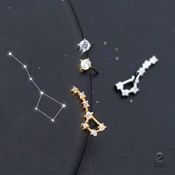 boucle-doreille-constellation-de-la-grande-ourse-1 Boucles d'oreilles Grande Ourse en design constellation
