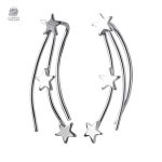 Boucles d'oreilles étoile filante en design élégant