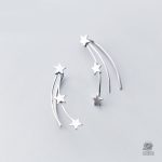 Élégantes boucles d'oreilles pour un look étoilé chic
