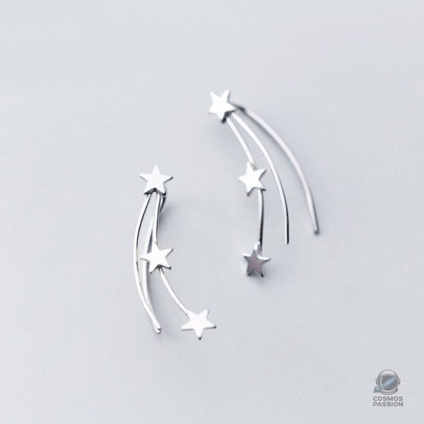 Élégantes boucles d'oreilles pour un look étoilé chic
