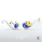 Boucles d'oreilles étoilées élégantes pour un look nocturne