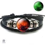 Bracelet fluorescent inspiré par Mars, pour passionnés d'astronomie
