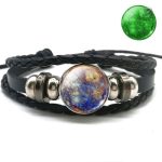 Bracelet fluorescent inspiré de l'astronomie Mercure