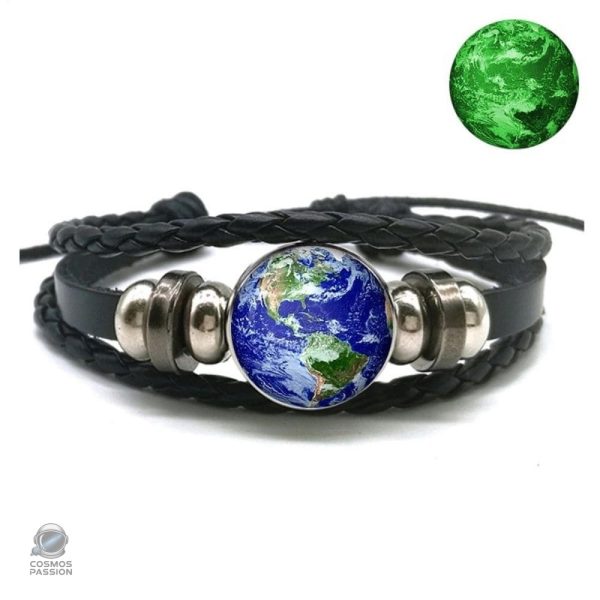 bracelet-fluorescent-terre-1 Bracelet fluorescent inspiré de la Terre pour les passionnés d'astronomie