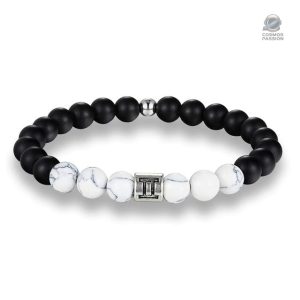 Accessoire zodiacal en noir et blanc