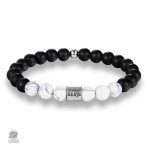 Élégant bracelet zodiacal en pierre