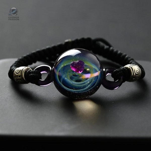 Charm bracelet avec designs d'astronomie raffinés