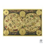 Carte des Constellations en poster décoratif
