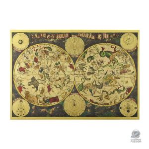 Carte des Constellations en poster décoratif