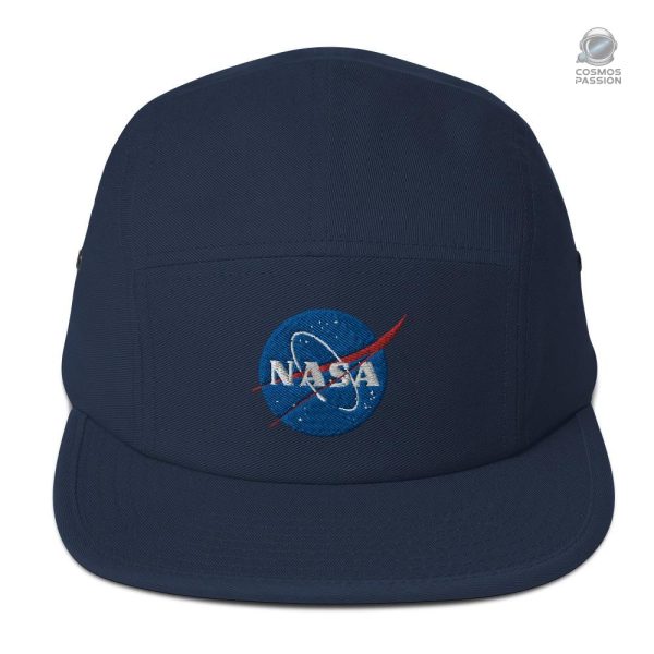 casquette-5-panneaux-nasa-1 Casquette 5 panneaux à logo NASA pour un style décontracté