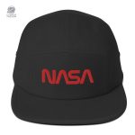 Casquette NASA Worm 5 panneaux, style moderne et décontracté