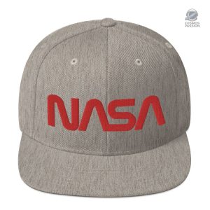 Casquette NASA avec visière courbée pour un look décontracté