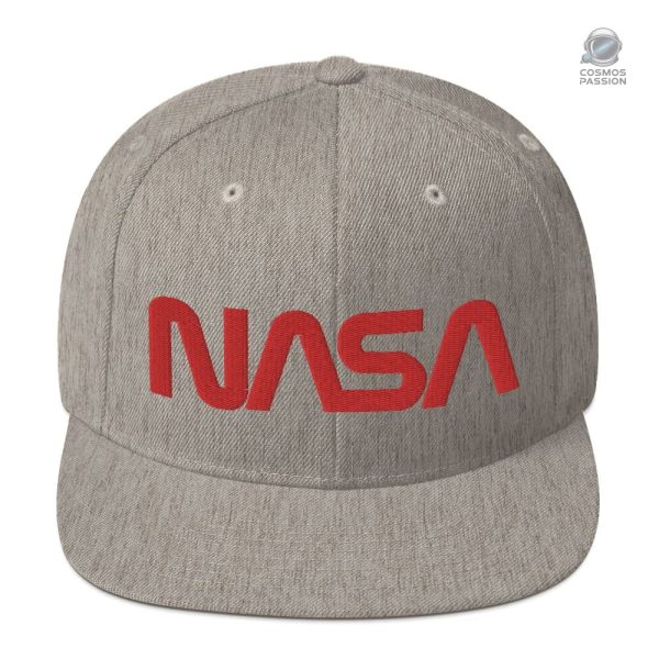 Casquette NASA avec visière courbée pour un look décontracté