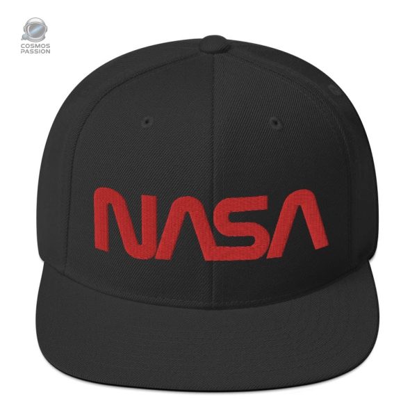 casquette-nasa-noir-1 Casquette noire NASA pour un style décontracté