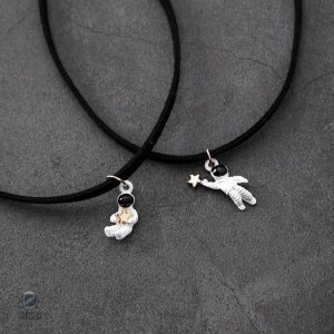 Choker astronaute en bijou d'astronomie élégant