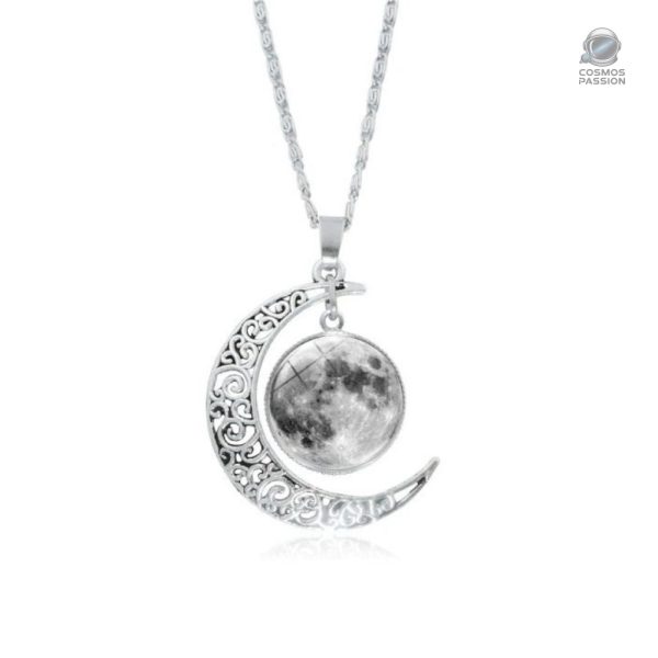 collier-croissant-de-lune-phosphorescent-1 Collier Phosphorescent Croissant de Lune en bijoux astronomie
