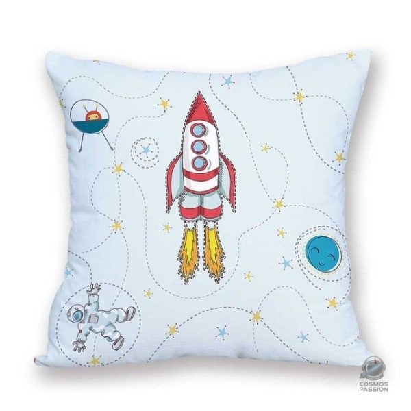 coussin-fusee-de-infini-1 Housse de coussin Fusée pour une décoration spatiale
