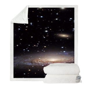 Couverture Galaxie Andromède, motif cosmique apaisant