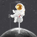 Crochets décoratifs en forme d'astronaute pour le salon