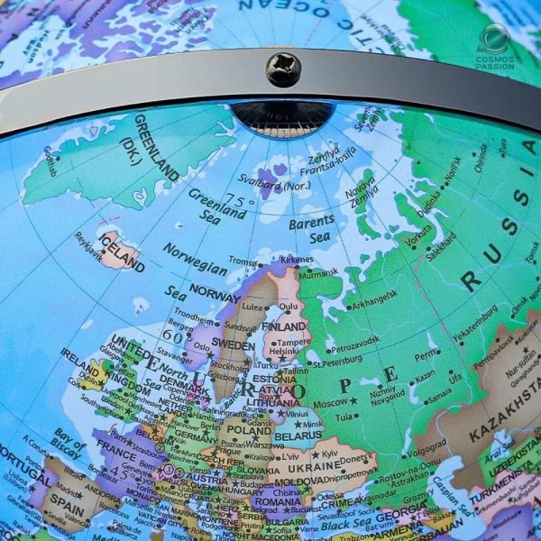 Globe lumineux, objet éducatif et décoratif pour tous