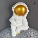 Décoration murale horloge inspirée de l'espace et de l'astronomie