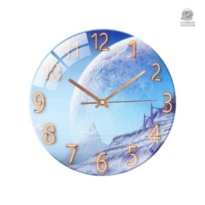Horloge décorative inspirée des exoplanètes