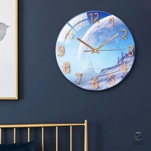 Horloge artistique pour une décoration céleste unique