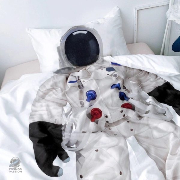 Housse de couette design astronaute pour enfants