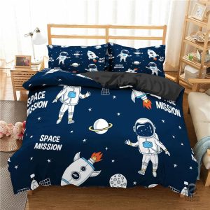 Housse de couette Astronautes dans l'Espace