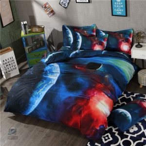 Housse de couette spatiale Planète Espace