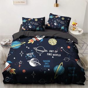 Housse de couette Planètes Spatiales