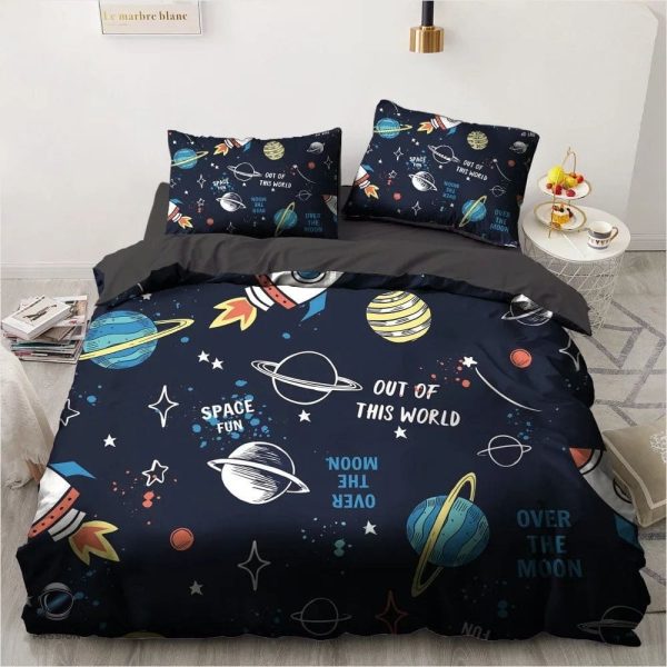 housse-de-couette-planetes-spatiales-1 Housse de couette Planètes Spatiales
