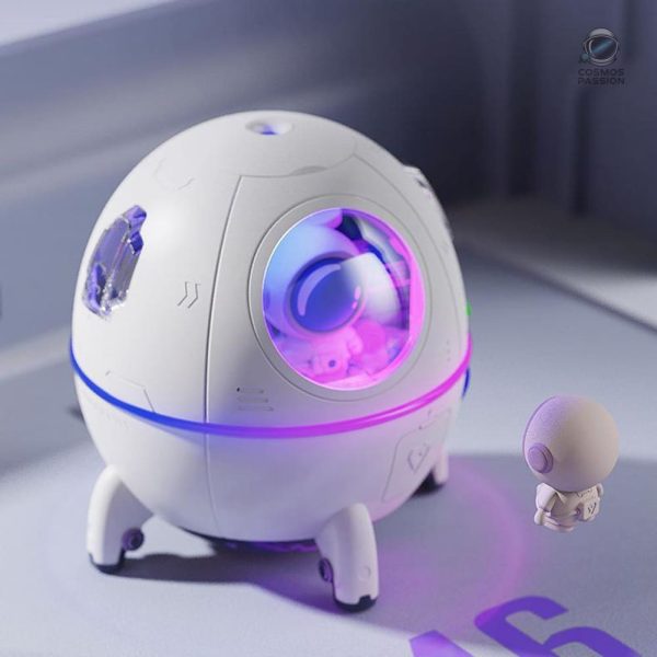 Décoration unique avec humidificateur d'air vaisseau spatial