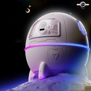 Humidificateur d'air en forme de vaisseau spatial décoratif