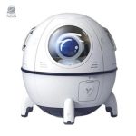 Ambiance futuriste avec humidificateur d'air astronaute