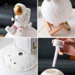 Lampe en forme de lune pour ambiance astronaute