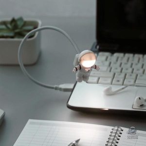 Lumineux astronaute USB, veilleuse pour enfants et décoration