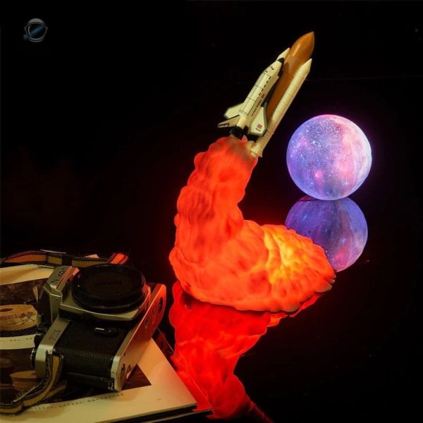 Lampe design Navette, ambiance astronaute pour décoration
