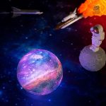 Éclairage ambiance galaxie pour créer une atmosphère magique