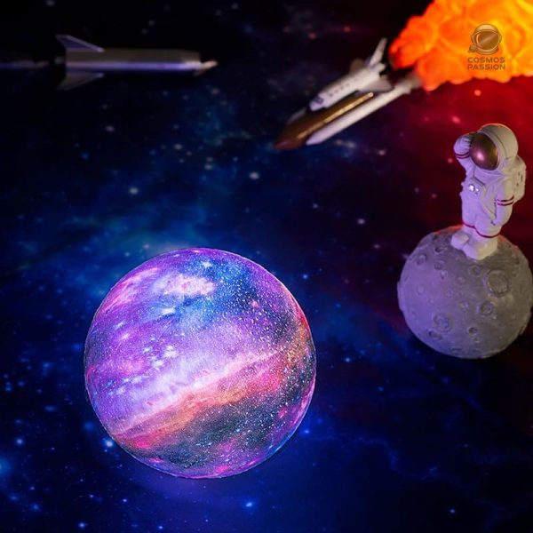 Éclairage ambiance galaxie pour créer une atmosphère magique