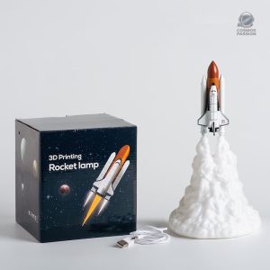 Éclairage original avec motif de navette spatiale élégante